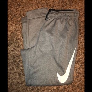 Nike dri-fit sweat pants gray XL excellent shape